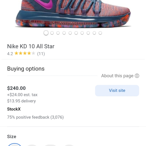 Kevin Durant kd 10 allstar - Picture 3 of 3